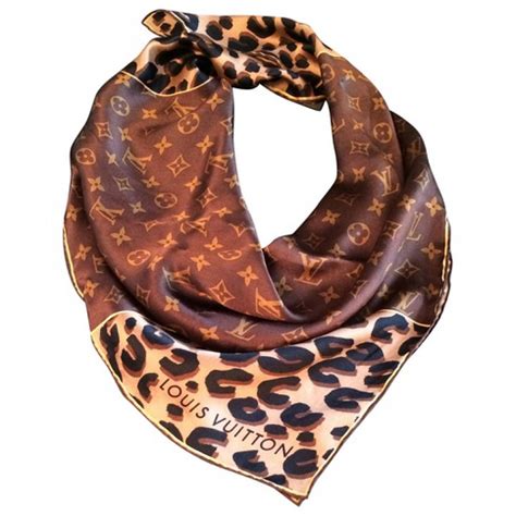 denim scarf louis vuitton|Louis Vuitton cheetah scarf.